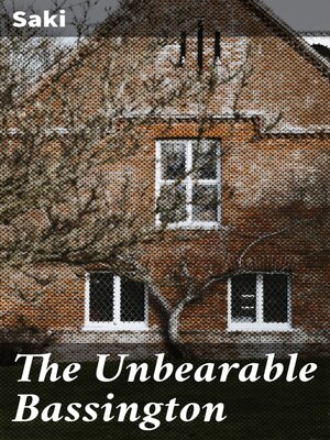 cover image of The Unbearable Bassington
